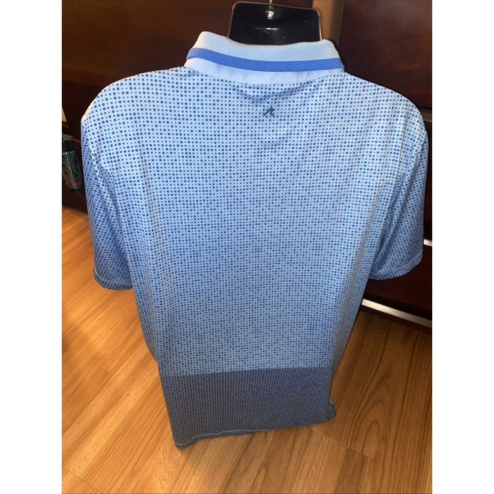 Redvanly Polo Shirt Mens Size XXL Blue Athletic Golf Performance Stretch - Picture 4 of 7